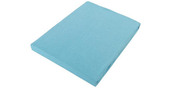 SPANNLEINTUCH 100/200 cm - Türkis, KONVENTIONELL, Textil (100/200cm) - Boxxx