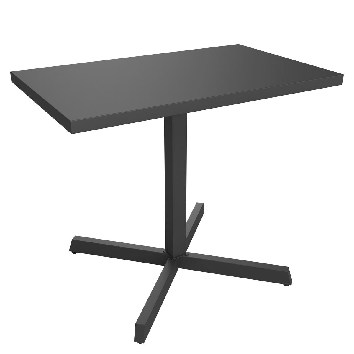 LOUNGE ASZTAL  - antracit, Modern, fém (80/50/65cm) - Ambia Garden