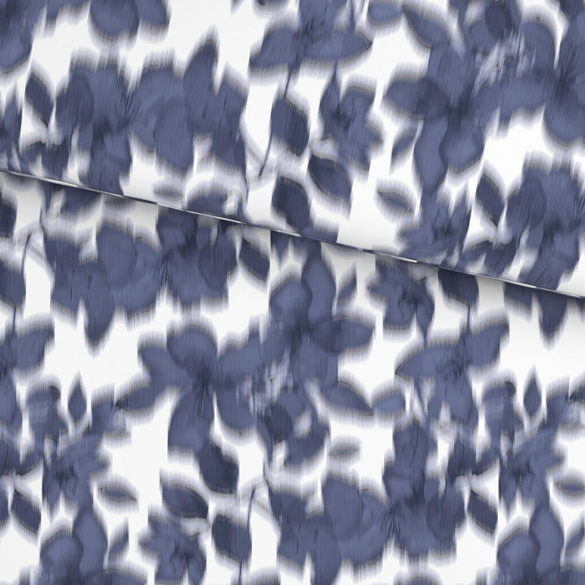BETTWÄSCHE 2-teilig Satin 135/200 cm  - Blau, Textil (135/200cm) - Bio:Vio