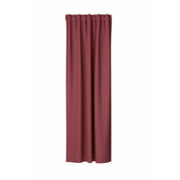 FERTIGVORHANG black-out (lichtundurchlässig)  - Rostfarben, Basics, Textil (140/245cm)