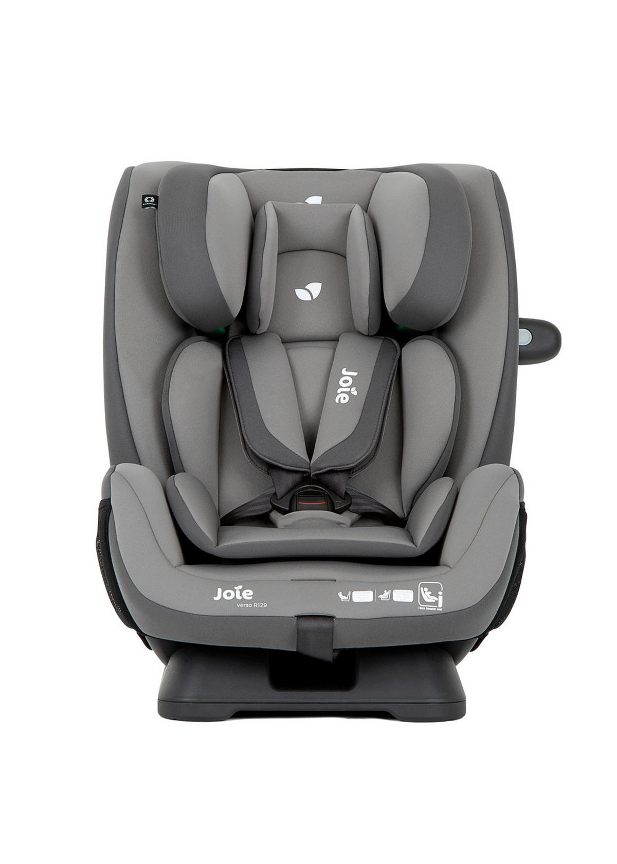 KINDERAUTOSITZ VERSO R129 COBBLESTONE   - Dunkelgrau/Grau, Basics, Kunststoff/Textil (44/60/57cm) - Joie