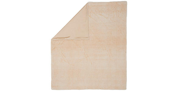 DECKE 150/200 cm - Ecru, Basics, Textil (150/200cm) - Novel