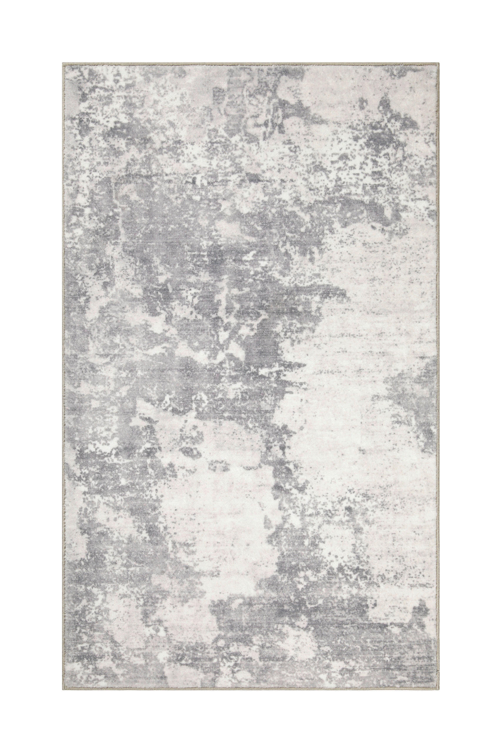 BADTEPPICH Grau, Greige 60/100 cm  - Greige/Grau, Basics, Kunststoff/Textil (60/100cm) - WECON HOME