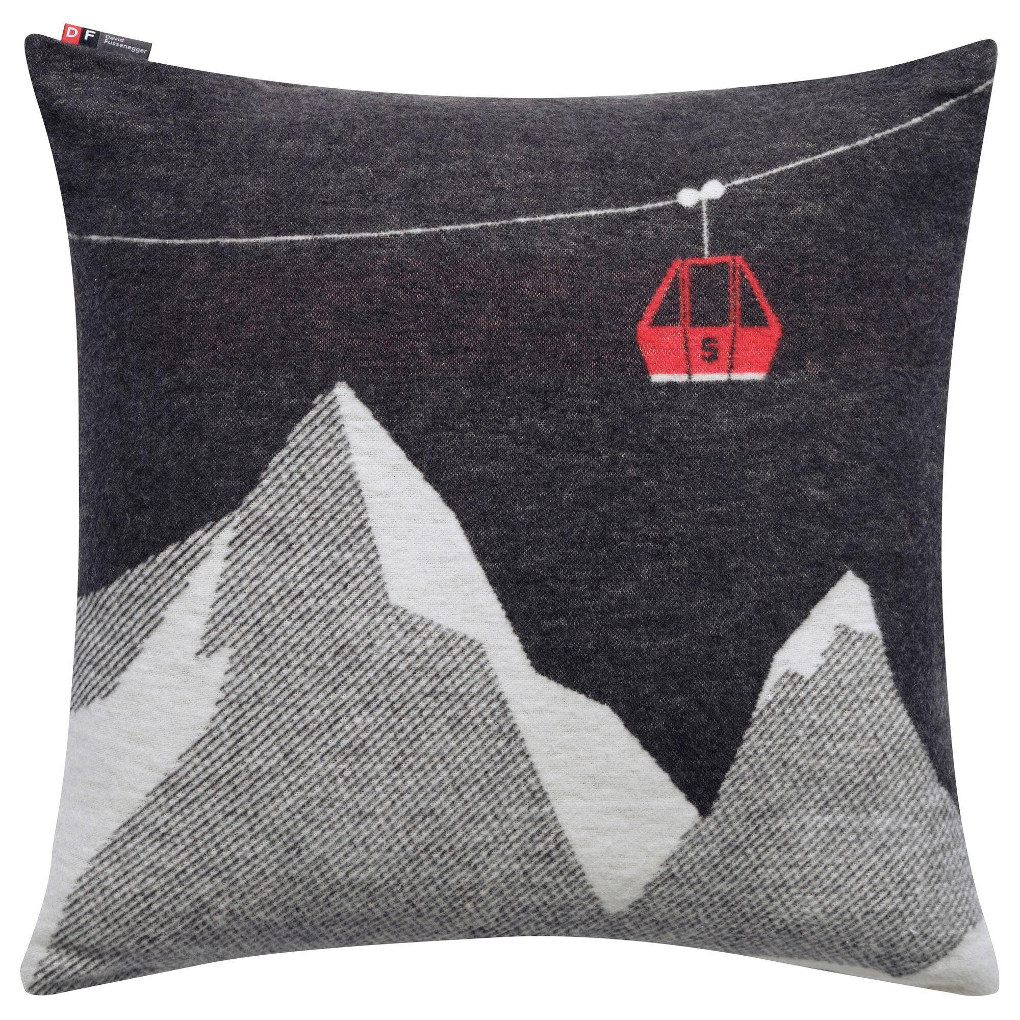 ZIERKISSEN   50/50 cm   - Dunkelgrau, Basics, Textil (50/50cm) - David Fussenegger