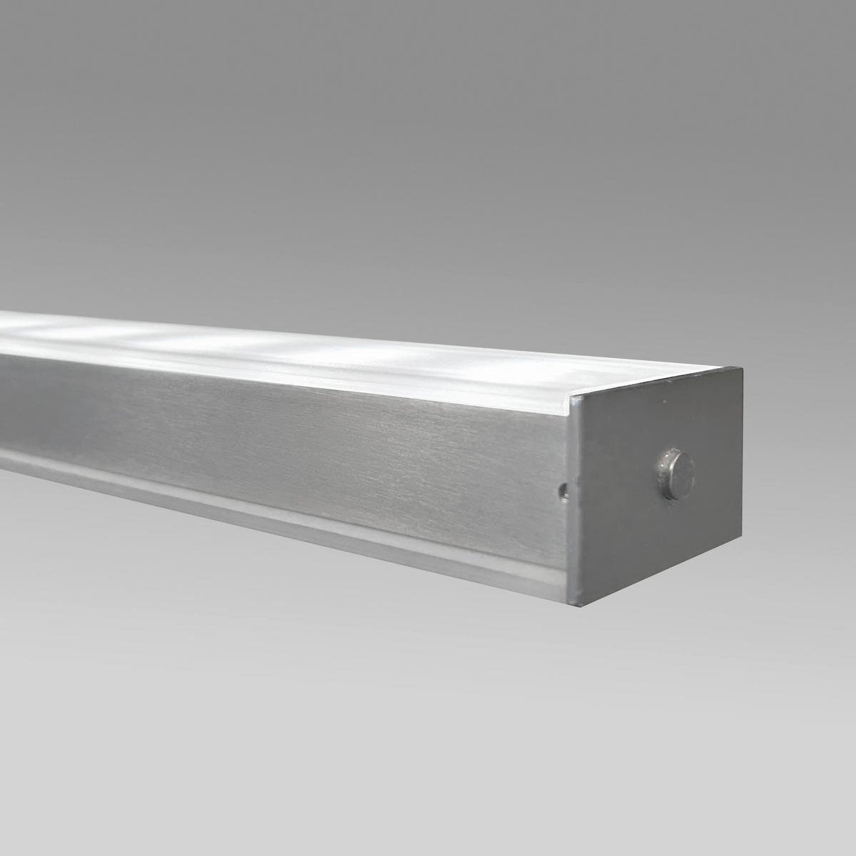 LED-HÄNGELEUCHTE Valeno 115/6,5/70-180 cm   - Nickelfarben, Design, Metall (115/6,5/70-180cm) - Fischer & Honsel