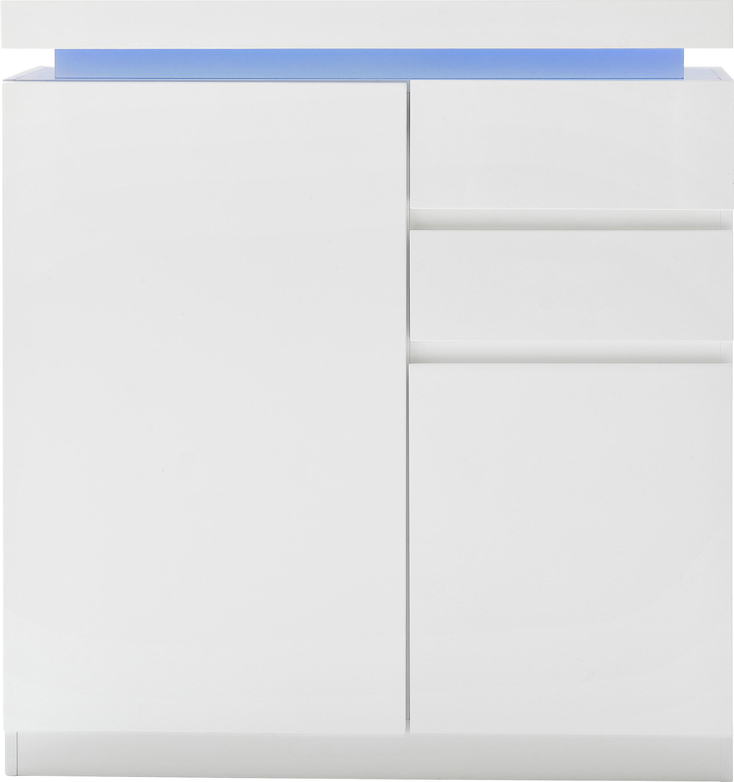 SCHUHSCHRANK  in 91/97/38 cm  - Weiss, Design, Holzwerkstoff (91/97/38cm) - Novel