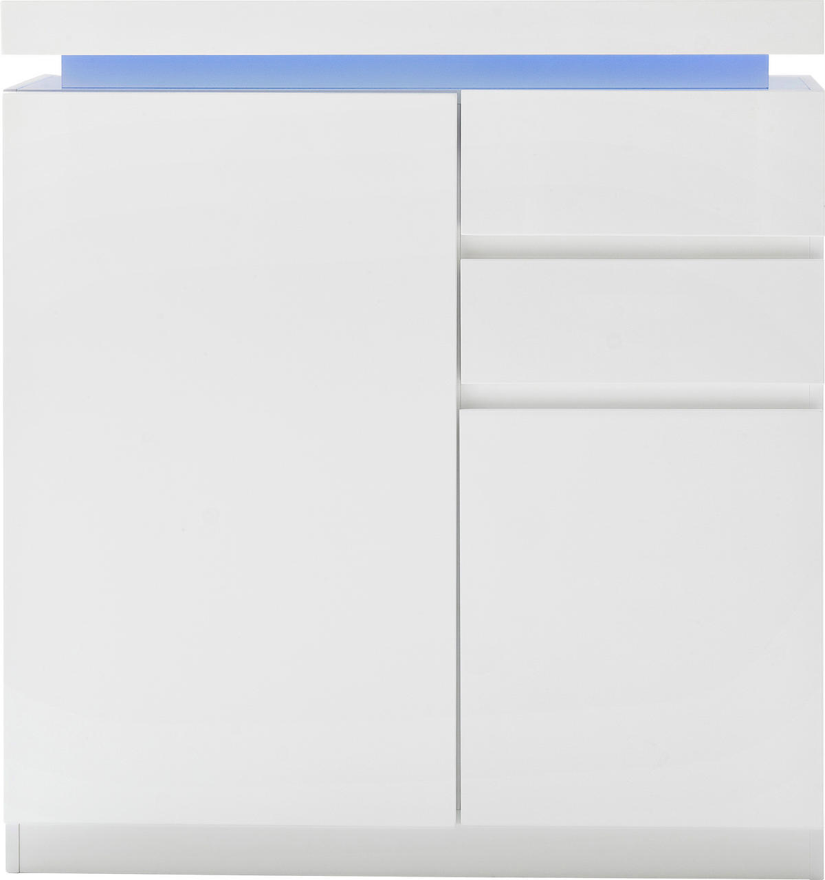 SCHUHSCHRANK  in 91/97/38 cm  - Weiss, Design, Holzwerkstoff (91/97/38cm) - Novel