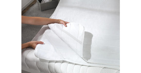 Unterbett Ramona 95x195 cm - Weiß, KONVENTIONELL, Textil (95/195cm) - Primatex