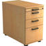 CONTAINER - Ahornfarben/Alufarben, KONVENTIONELL, Holzwerkstoff/Kunststoff (42,8/72-76/80cm) CONTAINER - Ahornfarben/Alufarben, KONVENTIONELL, Holzwerkstoff/Kunststoff (42,8/72-76/80cm)