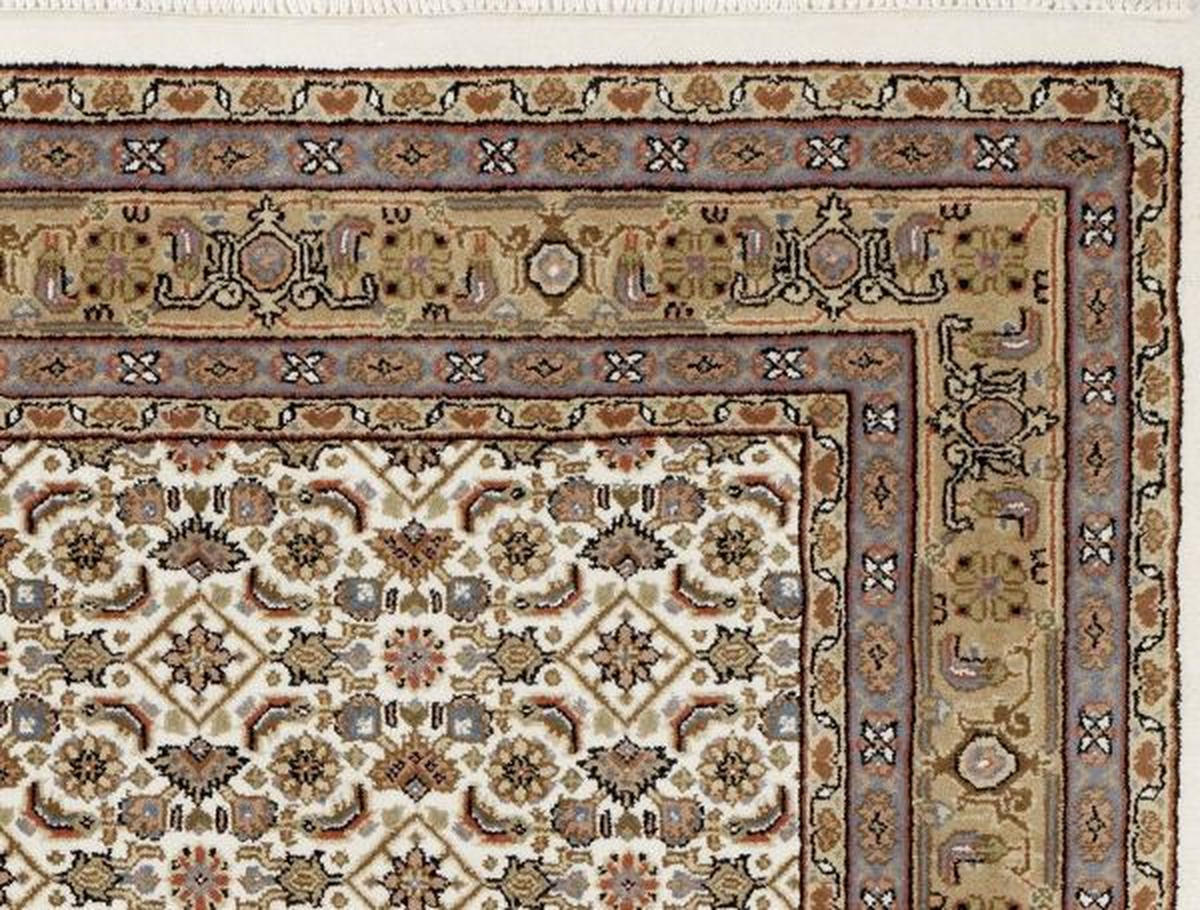 ORIENTTEPPICH 90/160 cm Himla Herati Creme, Beige  - Beige/Creme, KONVENTIONELL, Textil (90/160cm) - Cazaris