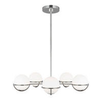 TAKKRONA Elstead Apollo 81.3/61.1 cm  - nickelfärgad, Basics, metall/glas (81.3/61.1cm) - Elstead Lighting