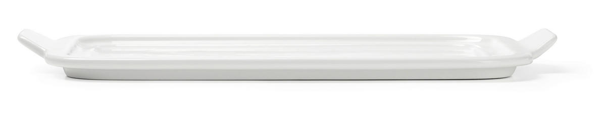 AUFLAUFFORM 30,5/18,3/10,4 cm   - Weiß, Basics, Keramik (30,5/18,3/10,4cm) - Homeware Profession.