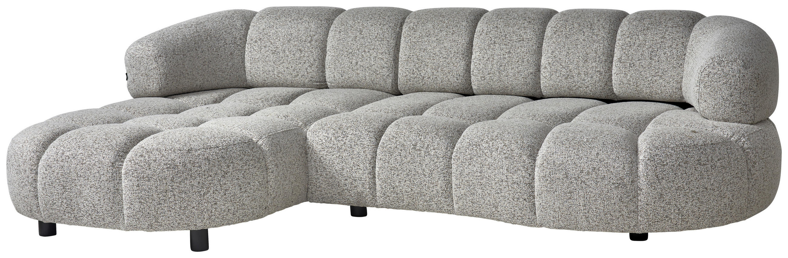 Colțar Cu Functie Electrica, textil, grej, 284/183 cm