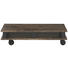 COUCHTISCH in Braun, Schwarz - Schwarz/Braun, Design, Holzwerkstoff/Kunststoff (100/67/24cm) - Carryhome