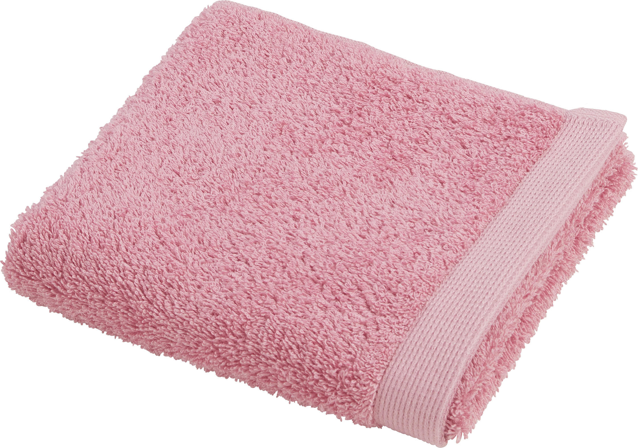 VENDÉGTÖRÖLKÖZŐ 40/60 cm rózsaszín  - rózsaszín, Basics, textil (40/60cm) - Vossen