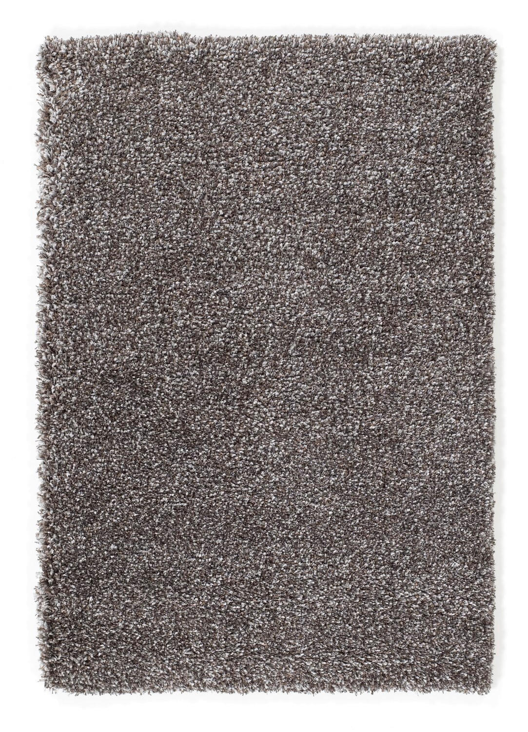 Novel Hochflorteppich Fashoin Shaggy Braun, Grau 120x170 cm