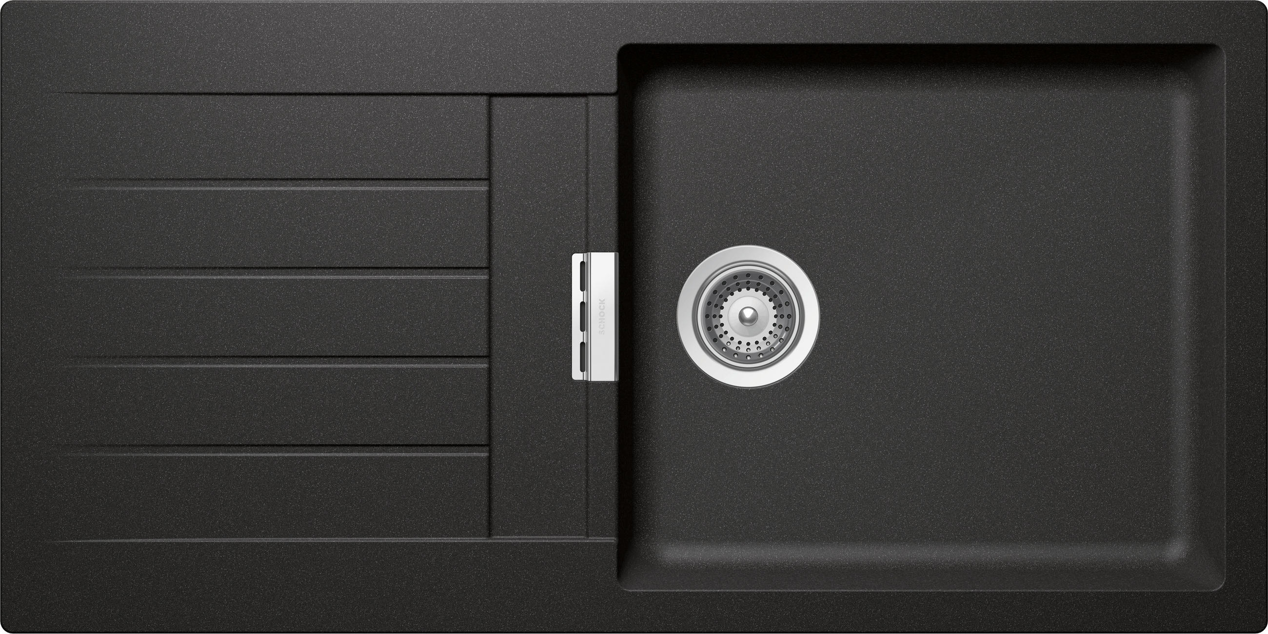 SPÜLE SIGD100LUSTO  - Graphitfarben, Basics, Stein (100/50cm) - Schock