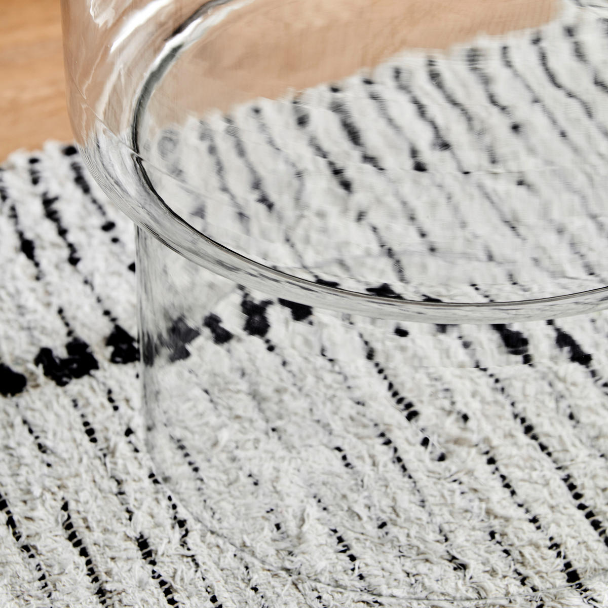 BEISTELLTISCH 35/35/40 cm Klar rund  - Klar, Basics, Glas (35/35/40cm) - MID.YOU