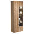 VITRINE in furniert, mehrschichtige Massivholzplatte (Tischlerplatte) Altholz, Eiche Eichefarben - Eichefarben/Silberfarben, Natur, Glas/Holz (64/194/42,3cm) - Voglauer VITRINE in furniert, mehrschichtige Massivholzplatte (Tischlerplatte) Altholz, Eiche Eichefarben - Eichefarben/Silberfarben, Natur, Glas/Holz (64/194/42,3cm) - Voglauer