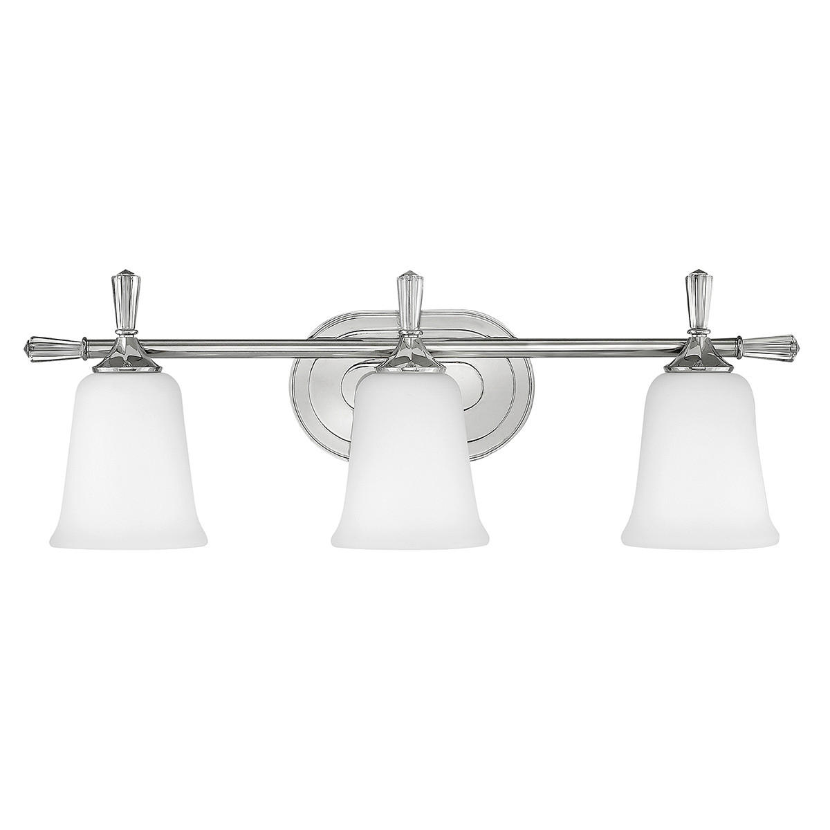 BADEZIMMER-WANDLEUCHTE - Chromfarben, KONVENTIONELL, Glas/Metall (63.2/22.3 /16.3cm) - Elstead Lighting