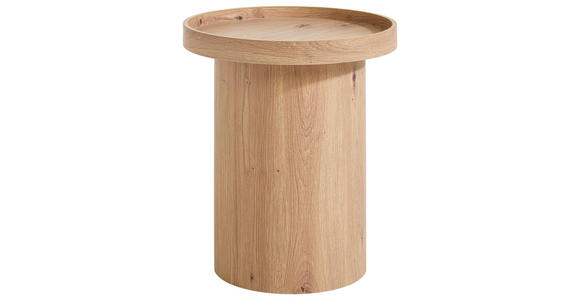 BEISTELLTISCH in Holzwerkstoff 40/40/45 cm  - Wildeiche, Design, Holzwerkstoff (40/40/45cm) - Carryhome