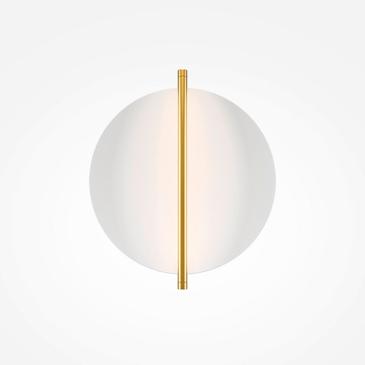 WANDLEUCHTE - Weiss/Goldfarben, Modern, Metall (11,1/34/30cm) - MAYTONI