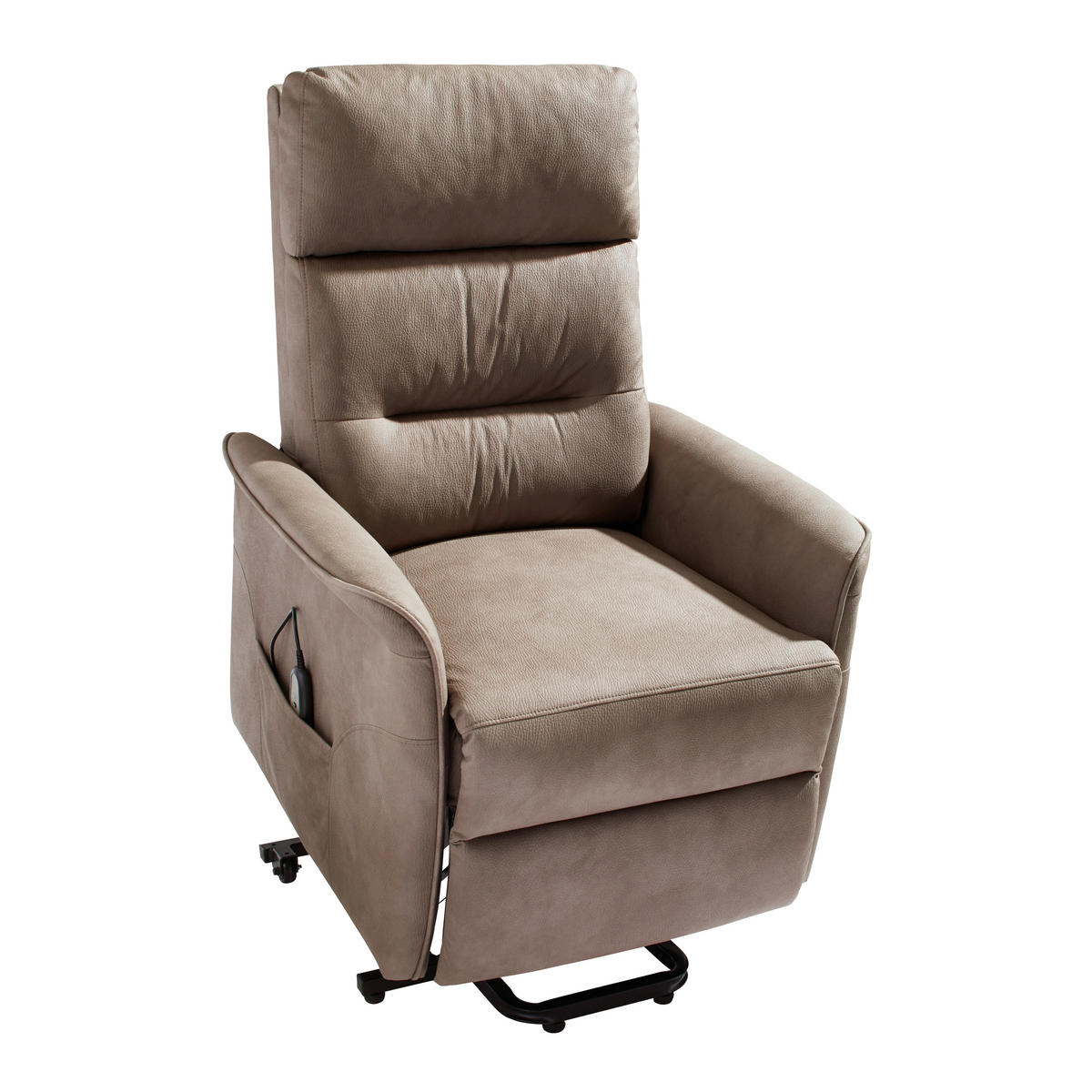 RELAXSESSEL Mikrofaser    - Braun, KONVENTIONELL, Kunststoff/Textil (76/106/82-158cm) - Cantus