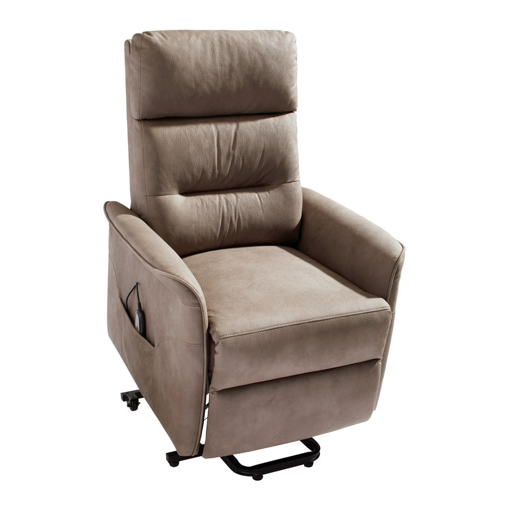 Thumbnail - Cantus Relaxsessel, Braun, Metall, Kunststoff, Textil, 76x106x82-158 cm, Relaxfunktion, Liegefunktion, Aufstehhilfe, Woh...