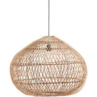 ZÁVESNÉ SVIETIDLO,  51/42,5/51 cm - prírodná farba, Natur, prírodné materiály (51/42,5/51cm)