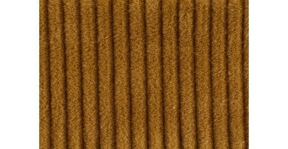 SCHLAFSOFA in Cord Currygelb  - Currygelb/Buchefarben, MODERN, Holz/Textil (208/78/96cm) - Venda