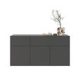 SIDEBOARD Newniq  in 150/75/42 cm  - Anthrazit, Design, Holzwerkstoff (150/75/42cm) - Hom`in