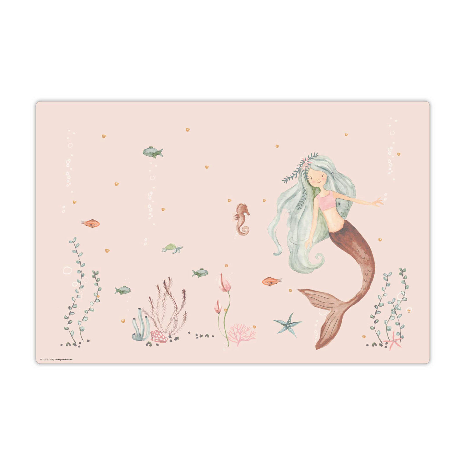 SCHREIBUNTERLAGE 60/40/0.16 cm Multicolor  - Multicolor, Basics, Kunststoff (60/40/0.16cm)