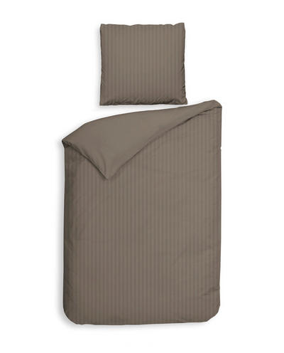 Heckettlane Bettwäsche Banda Taupe 135x200 cm