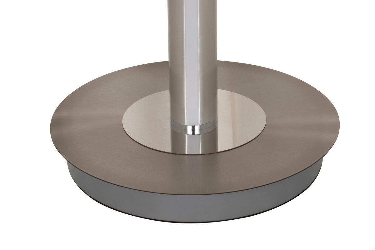 STOJACIA LED LAMPA, 44/38/183 cm - biela/chrómová, Basics, kov/plast (44/38/183cm) - Dieter Knoll