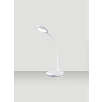 LED SVJETILJKA ZA PISAĆI STOL  - bijela, Konvencionalno, plastika (42cm) - Boxxx