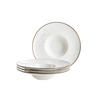 TELLERSET 4-teilig  - Blau/Weiß, Basics, Keramik (26/5cm) - Mäser