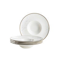 TELLERSET 4-teilig  - Blau/Weiß, Basics, Keramik (26/5cm) - Mäser