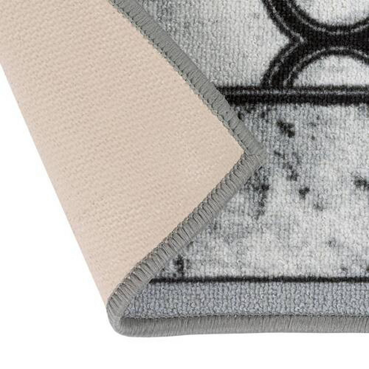 LÄUFER 80/700 cm Grau  - Grau, Design, Kunststoff/Textil (80/700cm) - Novel