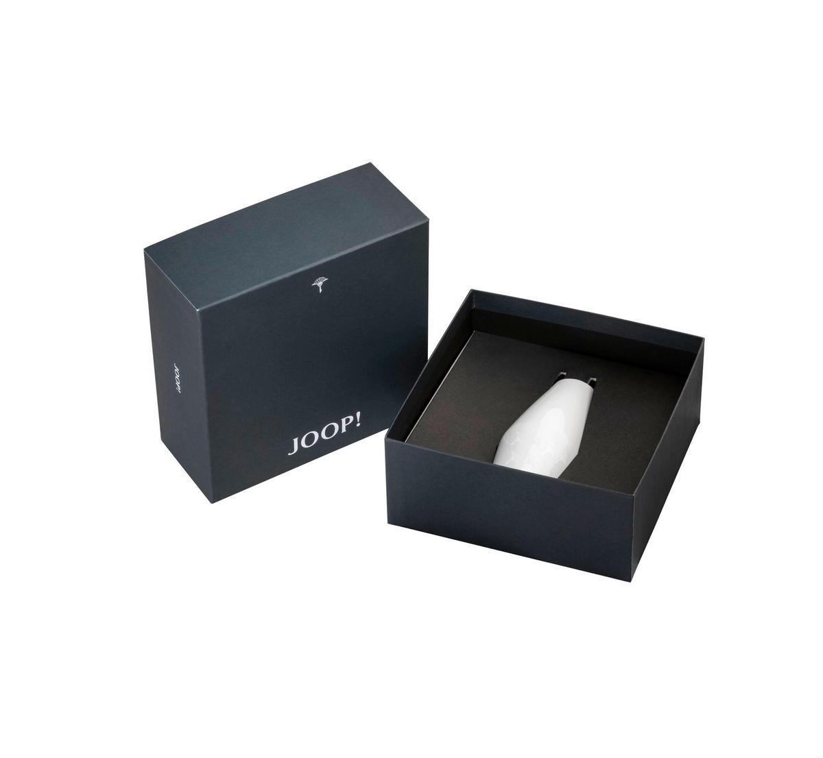 KARAFFE 0,17 L    - Weiß, Design, Keramik (5,5/13cm) - Joop!