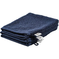 WASCHLAPPEN Basic Blau, Grau 3-teilig  - Blau/Grau, Design, Textil (16/21cm) - Dieter Knoll