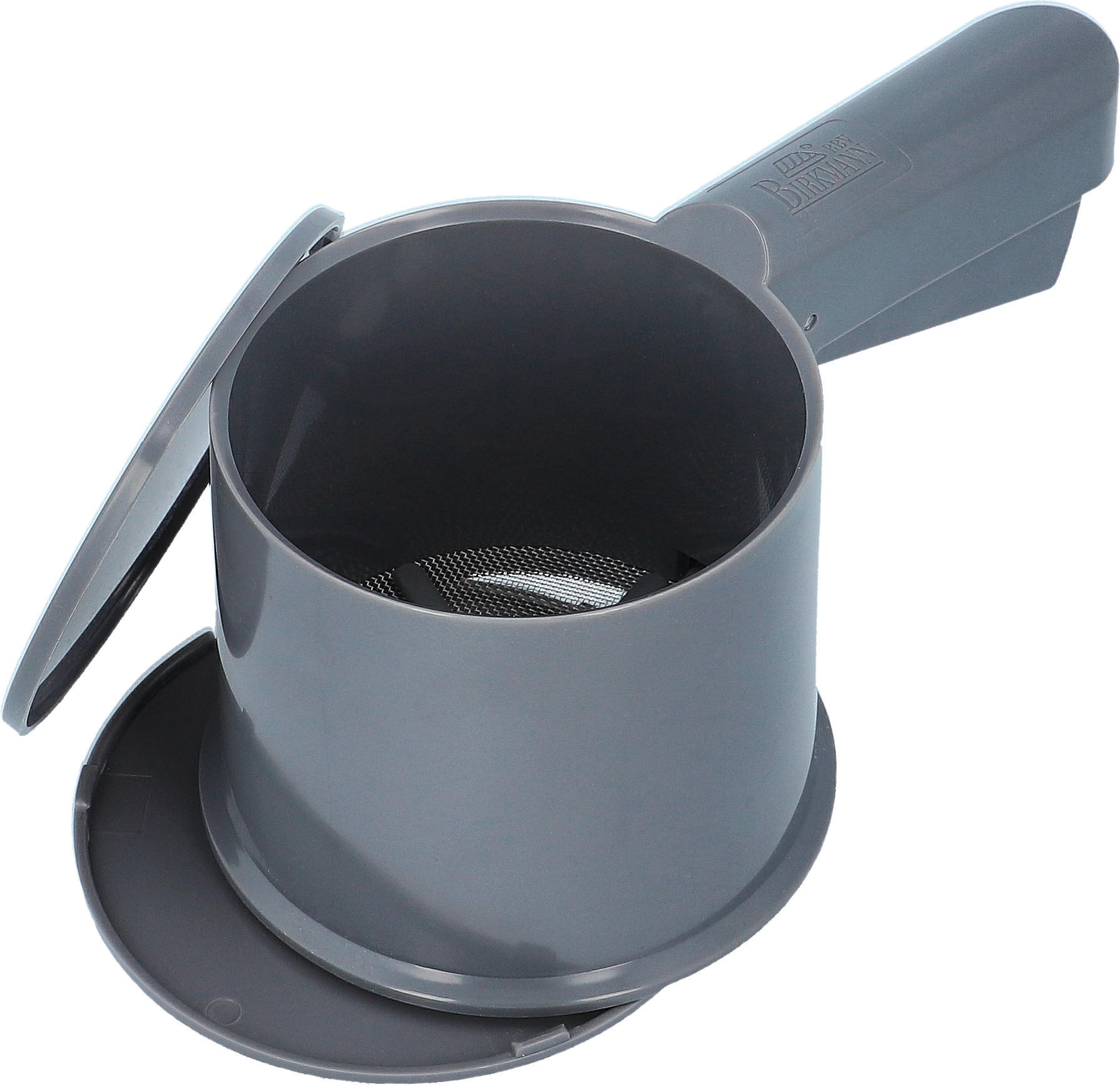 MEHLSIEB EASY BAKING  - Anthrazit, KONVENTIONELL, Kunststoff (11/10/21,5cm) - Birkmann