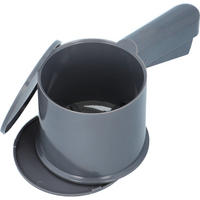 MEHLSIEB EASY BAKING  - Anthrazit, KONVENTIONELL, Kunststoff (11/10/21,5cm) - Birkmann