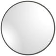 WANDSPIEGEL 70/70/1,5 cm    in rund  - Schwarz, Basics, Glas (70/70/1,5cm) - Carryhome