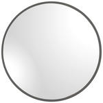 WANDSPIEGEL 70/70/1,5 cm    in rund  - Schwarz, Basics, Glas (70/70/1,5cm) - Carryhome