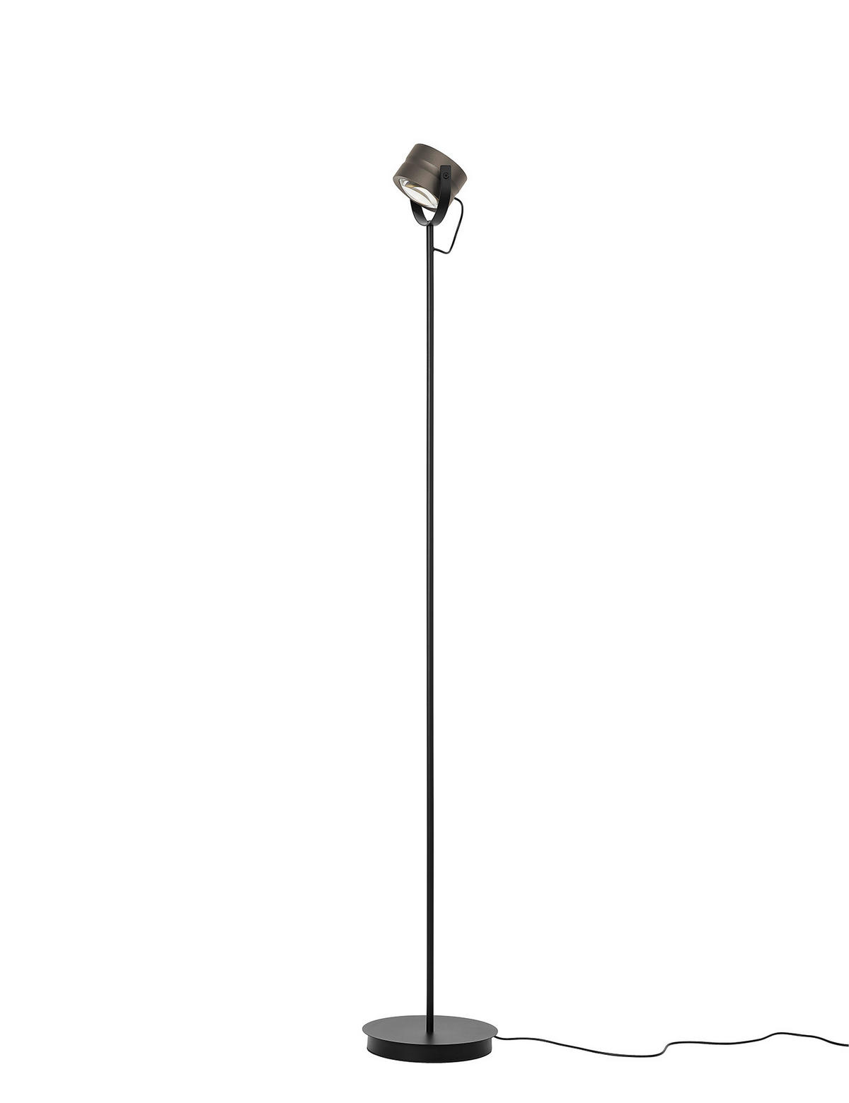 LED-STEHLEUCHTE MIKA 24/155 cm   - Bronzefarben, Design, Metall (24/155cm) - elements by BANKAMP