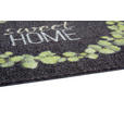 FUßMATTE 50/70 cm  - Schwarz/Grün, Design, Textil (50/70cm) - Esposa