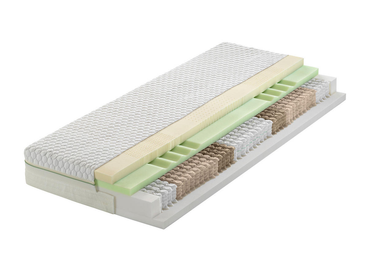 VZMETNICA 90/200 cm  - bela, Basics, tekstil (90/200cm) - Dieter Knoll