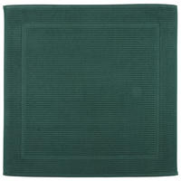 FÜRDŐSZOBASZŐNYEG  50/60 cm  sötétzöld   - sötétzöld, Basics, textil (50/60cm) - Bio:Vio