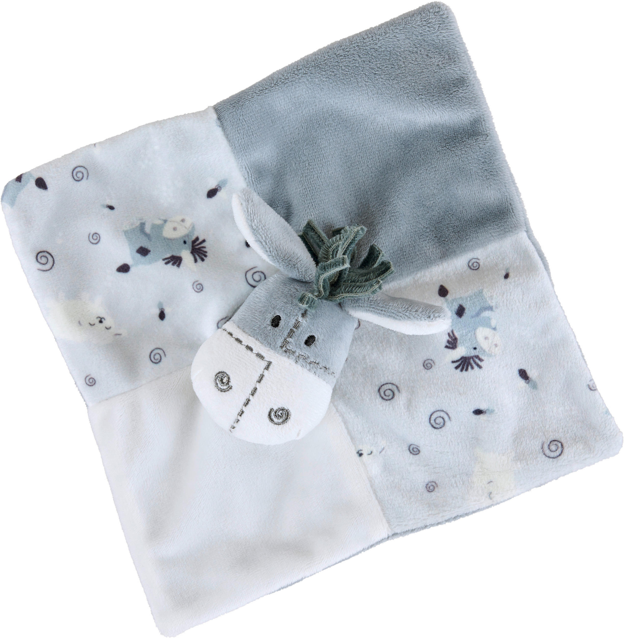 SZUNDIKENDŐ - fehér/szürke, Basics, textil (20/20cm) - Patinio