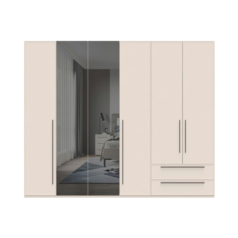 ORMAR SA KLASIČNIM VRATIMA  272/224/56 cm  - Dizajnerski, metal/pločasti materijal (272/224/56cm)